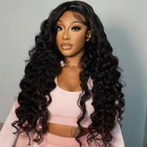 TT Hair Loose Wave 13x4 Lace Front Human Hair Wigs With Baby Hair Brazilian Lace Front Wigs