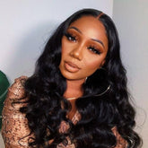 TT Hair Body Wave U Part Wig Human Hair U Shape Glueless Natural Color Wigs