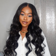 TT Hair 5x5 Glueless Wig Pre Cut Lace Closure Wigs Human Hair Body Wave Closure Wig for Women