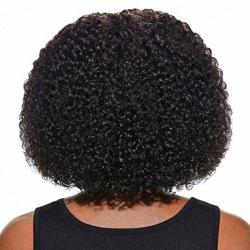 TT Hair Short Bob Headband Wigs Curly Human Hair Wigs Glueless Scarf Wigs