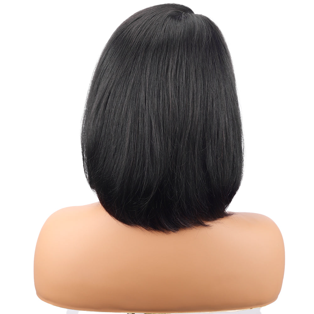 TT Hair Natural Straight Bob Human Hair Wigs 13x5x1 L Part Wigs for Women