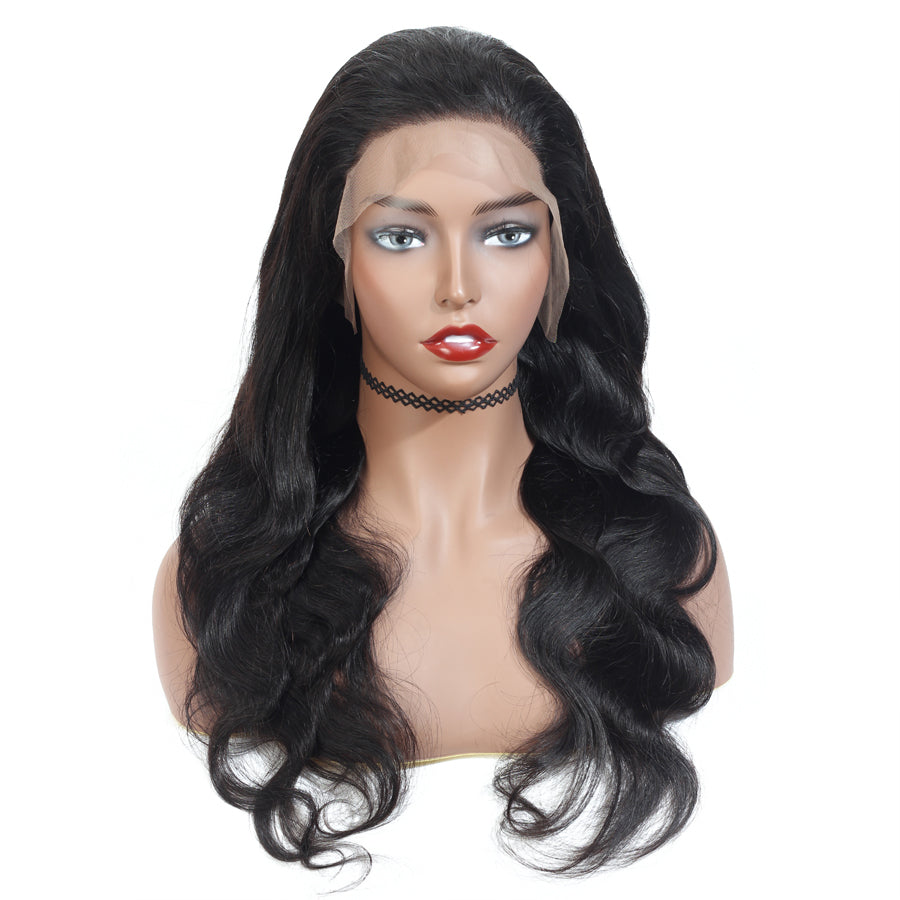 TT Hair 100% Human Hair Brazilian Hair 13x4 Lace Frontal Wig Body Wave Free Shipping