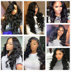 TT Hair 100% Remy Human Hair Weaves Loose Wave Hair Bundles 3 PCS