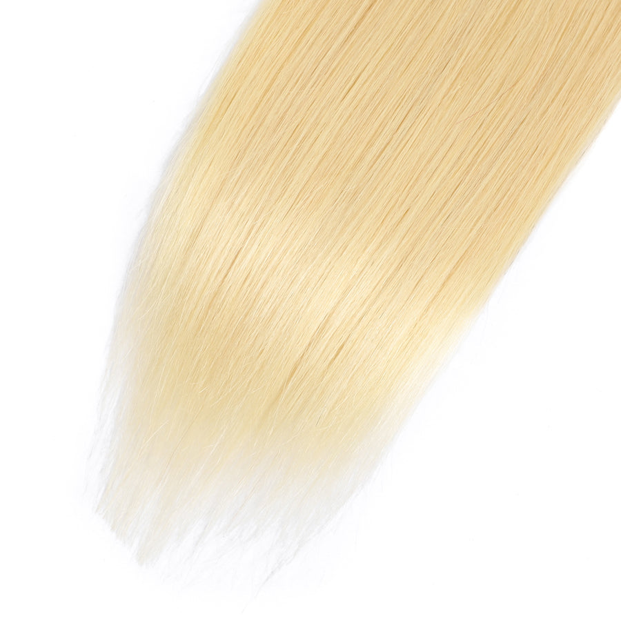 TT Hair 613 Blonde Hair Straight Weave 4PCS Hair Bundles Remy Human Hair