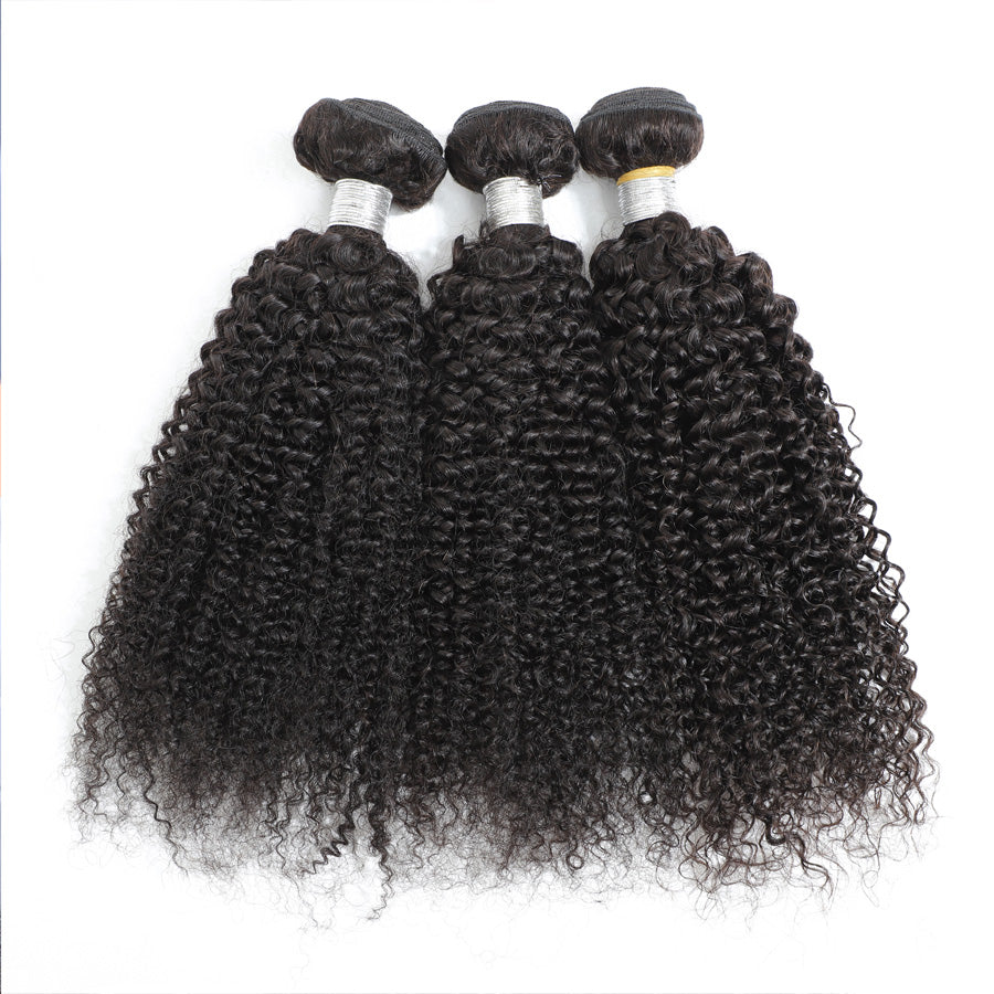 TT Hair Human Hair Bundles Remy Virgin Hair Kinky Curly 3 Bundle Deals