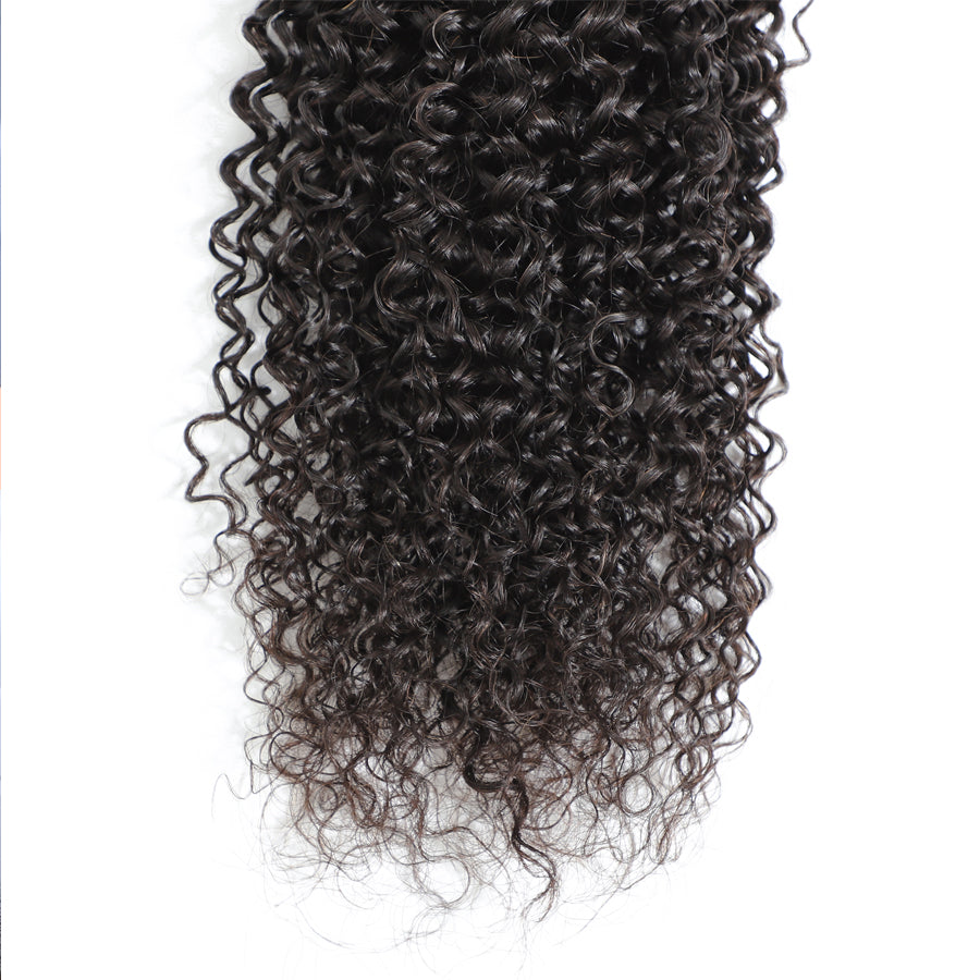 TT Hair Kinky Curly Hair Bundles Deals 4 Pcs Remy Hair Weaves For Sale