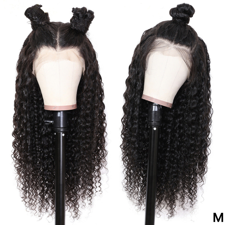 TT Hair Kinky Curly Lace Front Wigs With Baby Hair 13X4 Lace Front Human Hair Wigs 10-30 Inch