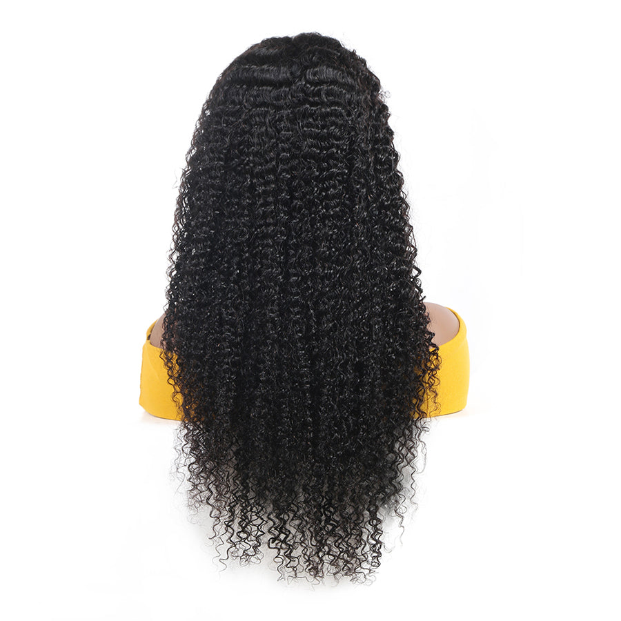 TT Hair Kinky Curly Lace Front Wigs With Baby Hair 13X4 Lace Front Human Hair Wigs 10-30 Inch