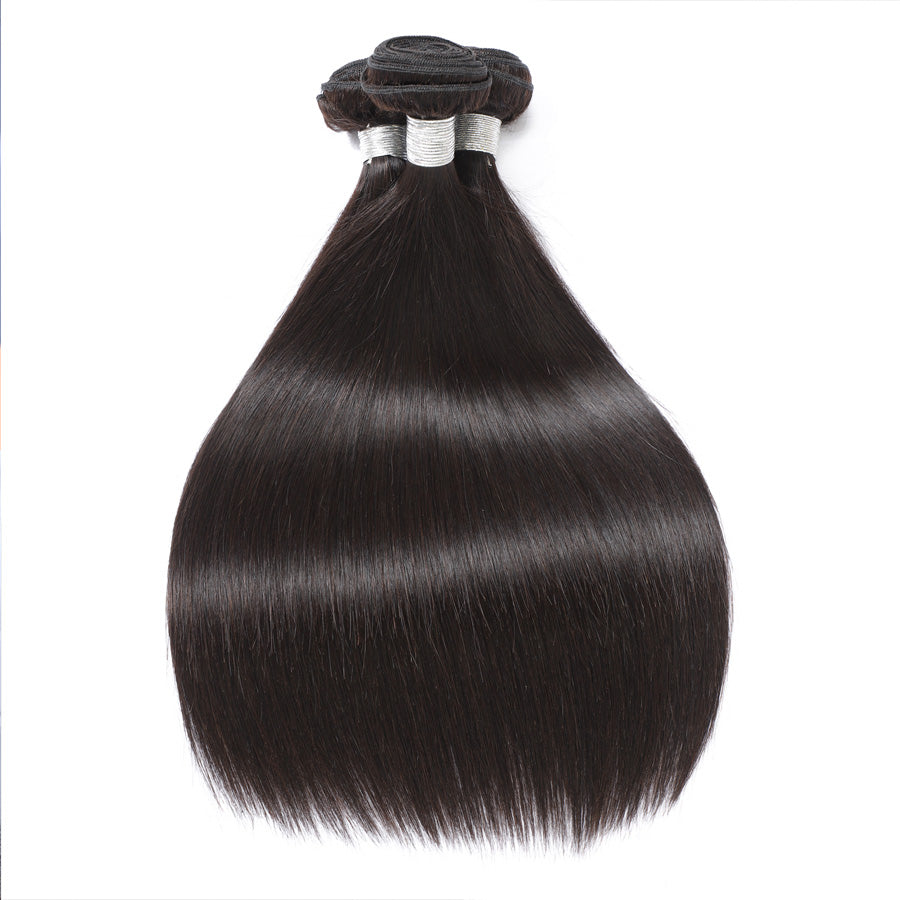 TT Hair Silky Straight Hair Bundles 10-30 Inch 100% Remy Human Hair 4 Bundle Deals