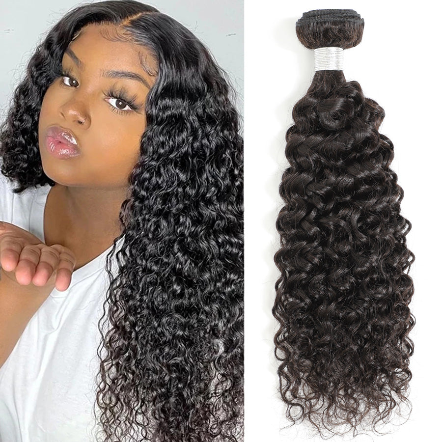 TT Hair Wet and Wavy Hair 4Pcs Bundle Deals Water Wave Human Hair Extensions